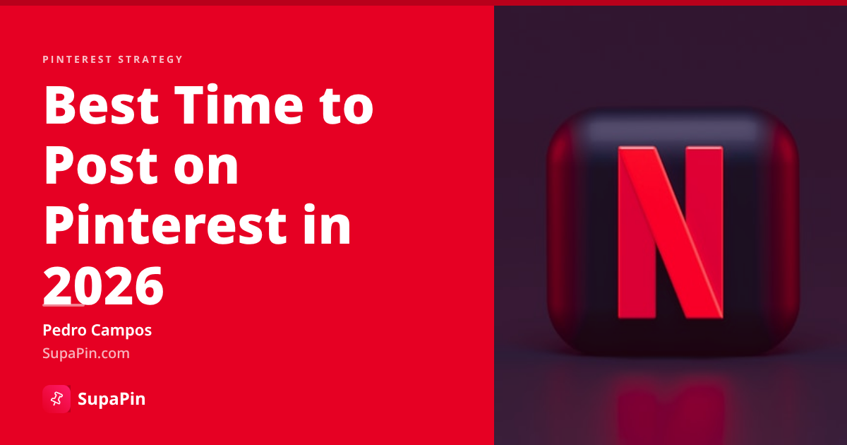 Time Pintrest Best Time to Post on Pinterest in 2026 | Supapin